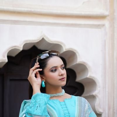 Light Blue Traditional Pakistani Dress